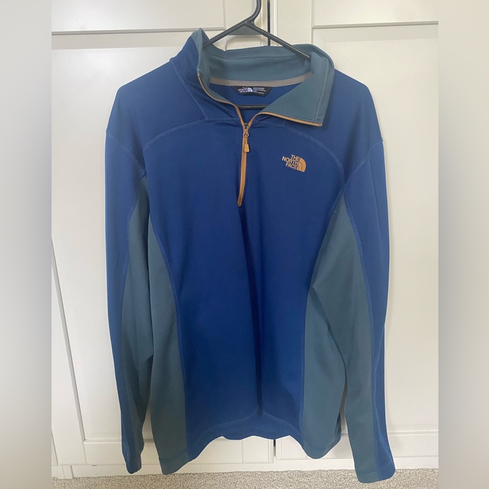 Mens Northface 1/4 Zip Pullover Large